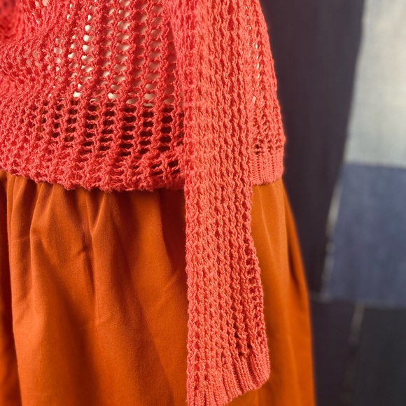 Attitude Crochet Knitted Jay Manuel LongSleeve Sweater Beautifully made!!!! Sz S - Picture 11 of 12